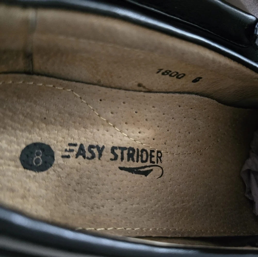 Men's Black Leather Loafers